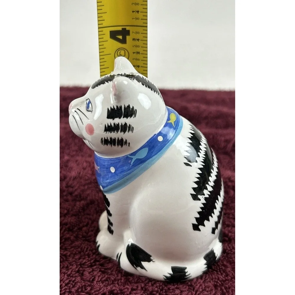 Coco Dowley Kitty Cat Novelty Salt & Pepper Shakers Certified International EUC